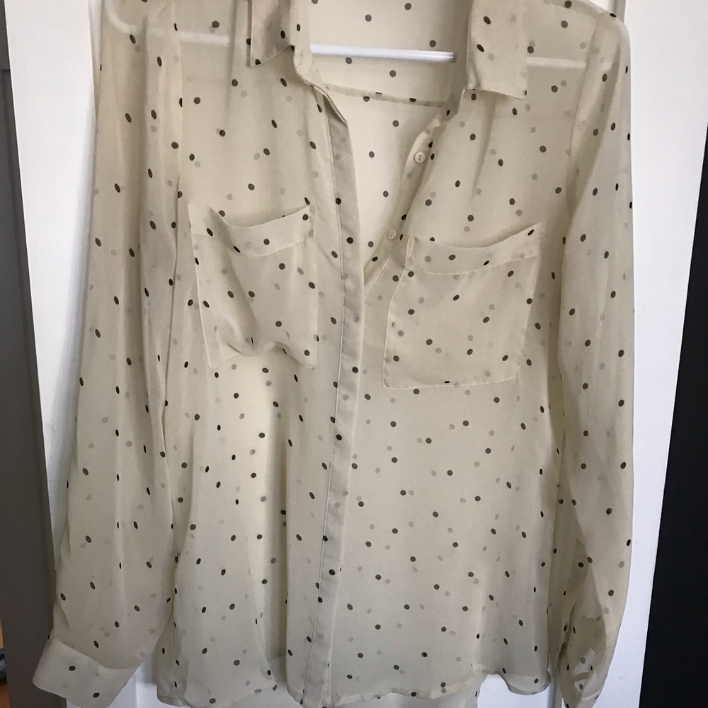 Sheer blouse